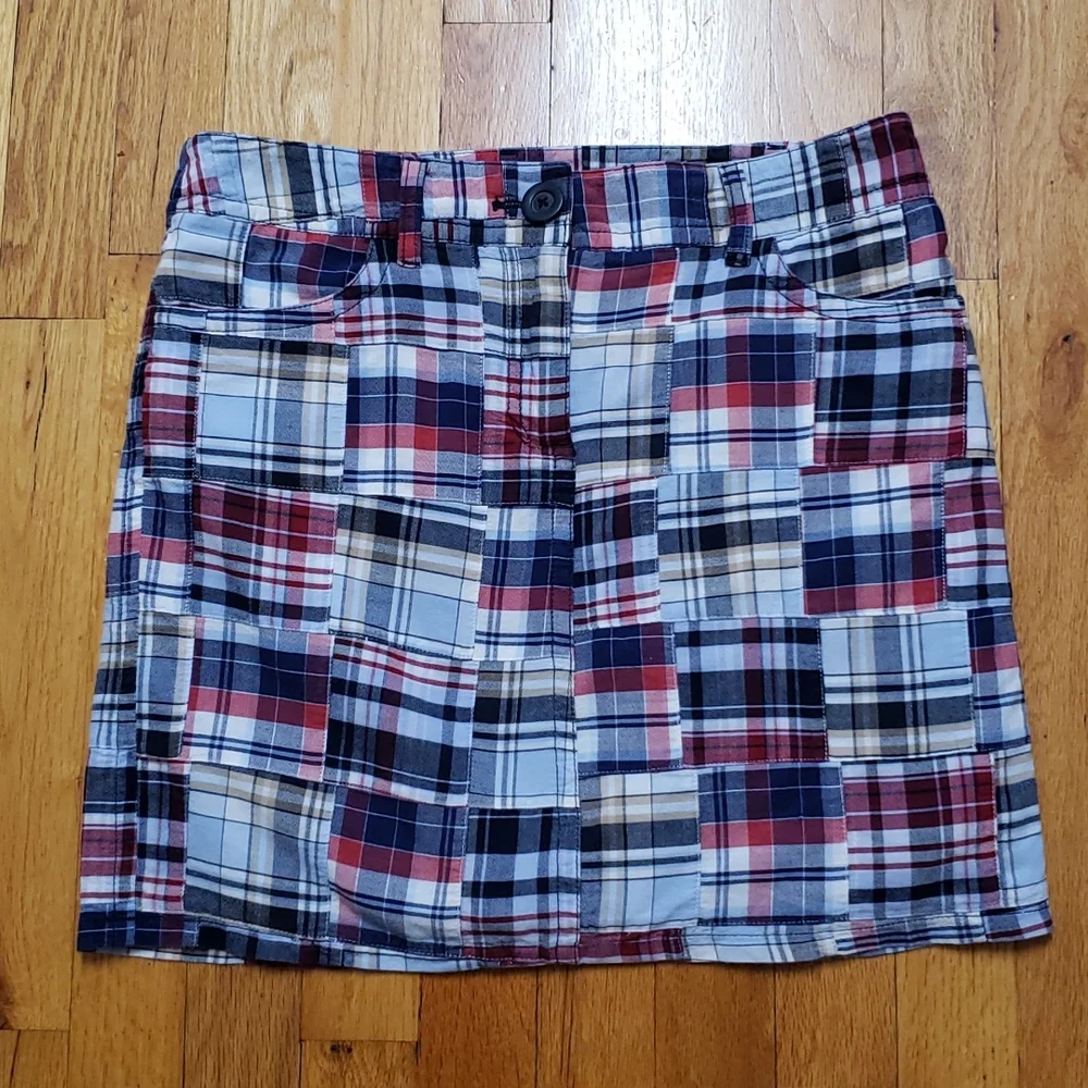 Loft Madris Plaid Skirt size 4 - Picture 1 of 7
